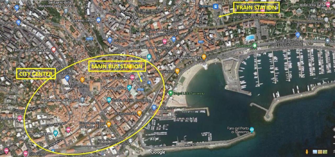 Casa Fiorenza Parcheggio Privato ซานเรโม ภายนอก รูปภาพ