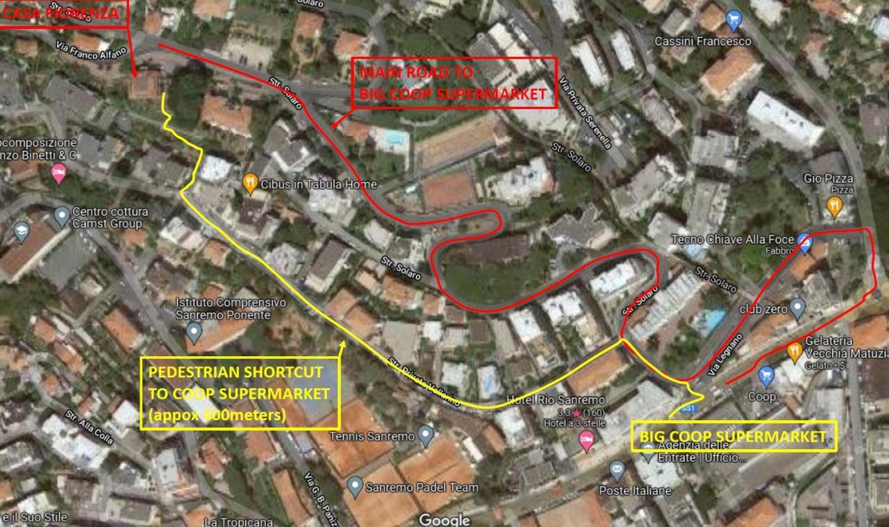 Casa Fiorenza Parcheggio Privato ซานเรโม ภายนอก รูปภาพ