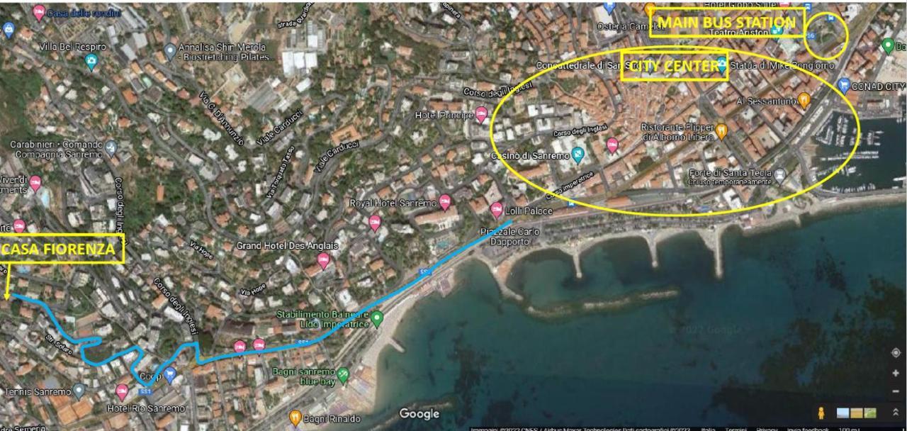 Casa Fiorenza Parcheggio Privato ซานเรโม ภายนอก รูปภาพ