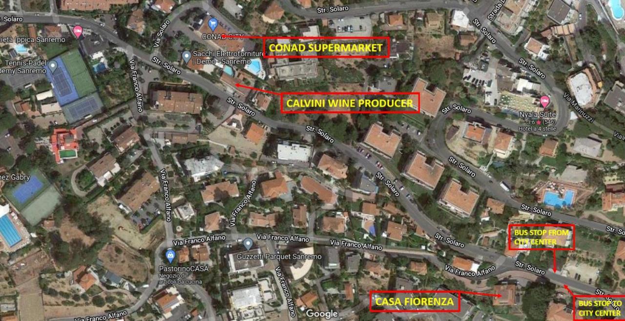 Casa Fiorenza Parcheggio Privato ซานเรโม ภายนอก รูปภาพ
